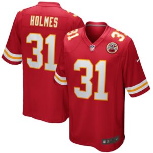 Priest Holmes Kansas City Chiefs Nike Game Retired Player Jersey - Red- 49Native