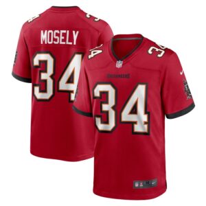 Quandre Mosely Tampa Bay Buccaneers Nike  Game Jersey -  Red- 49Native