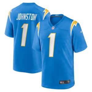 Quentin Johnston Los Angeles Chargers Nike 2023 NFL Draft First Round Pick Game Player Jersey - Powder Blue- 49Native