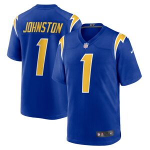 Quentin Johnston Los Angeles Chargers Nike Alternate Game Jersey - Royal- 49Native