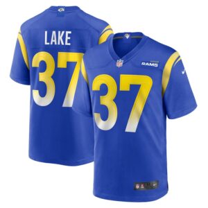 Quentin Lake Los Angeles Rams Nike Game Player Jersey - Royal- 49Native