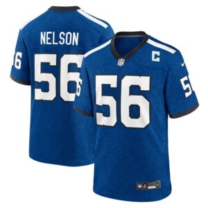 Quenton Nelson Indianapolis Colts Nike Indiana Nights Alternate Game Jersey - Royal- 49Native