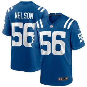 Quenton Nelson Indianapolis Colts Nike Player Game Jersey - Royal- 49Native