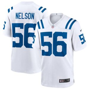 Quenton Nelson Indianapolis Colts Nike Game Player Jersey - White- 49Native