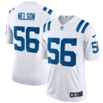 Quenton Nelson Indianapolis Colts Nike Vapor Limited Jersey - White- 49Native