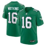 Quez Watkins Philadelphia Eagles Nike Alternate Game Jersey - Kelly Green- 49Native