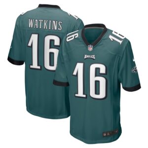 Quez Watkins Philadelphia Eagles Nike Player Jersey - Midnight Green- 49Native