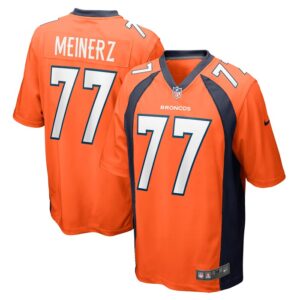 Quinn Meinerz Denver Broncos Nike Game Jersey - Orange- 49Native
