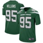 Quinnen Williams New York Jets Nike Game Jersey - Gotham Green- 49Native