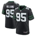 Quinnen Williams New York Jets Nike Alternate Game Jersey - Legacy Black- 49Native