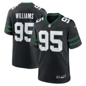 Quinnen Williams New York Jets Nike Alternate Game Jersey - Legacy Black- 49Native