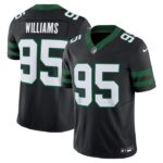 Quinnen Williams New York Jets Nike Alternate Vapor F.U.S.E. Limited Jersey - Legacy Black- 49Native