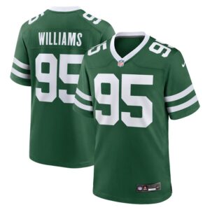 Quinnen Williams New York Jets Nike Game Jersey - Legacy Green- 49Native