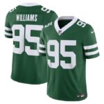 Quinnen Williams New York Jets Nike Vapor F.U.S.E. Limited Jersey - Legacy Green- 49Native
