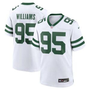 Quinnen Williams New York Jets Nike Game Jersey - Legacy White- 49Native