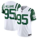 Quinnen Williams New York Jets Nike Classic Alternate Vapor F.U.S.E. Limited Jersey - White- 49Native