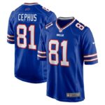 Quintez Cephus Buffalo Bills Nike Team Game Jersey -  Royal- 49Native