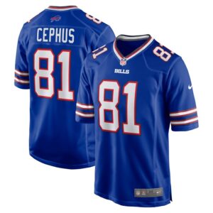 Quintez Cephus Buffalo Bills Nike Team Game Jersey -  Royal- 49Native