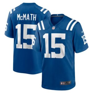 Racey McMath Indianapolis Colts Nike Team Game Jersey -  Royal- 49Native