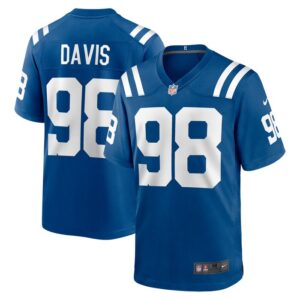 Raekwon Davis Indianapolis Colts Nike Game Jersey -  Royal- 49Native