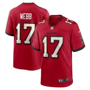 Raleigh Webb Tampa Bay Buccaneers Nike  Game Jersey -  Red- 49Native