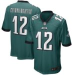 Randall Cunningham Philadelphia Eagles Nike Game Retired Player Jersey - Midnight Green- 49Native