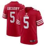 Randy Gregory San Francisco 49ers Nike  Game Jersey -  Scarlet- 49Native
