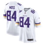 Randy Moss Minnesota Vikings Nike Retired Player Game Jersey - White- 49Native
