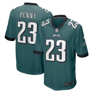 Rashaad Penny Philadelphia Eagles Nike Game Jersey - Green- 49Native