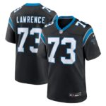 Rashard Lawrence Carolina Panthers Nike  Game Jersey -  Black- 49Native