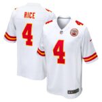 Rashee Rice Kansas City Chiefs Nike  Game Jersey -  White- 49Native