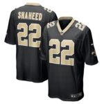 Rashid Shaheed New Orleans Saints Nike Team Game Jersey -  Black- 49Native