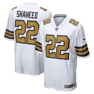Rashid Shaheed New Orleans Saints Nike Alternate Game Jersey -  White- 49Native