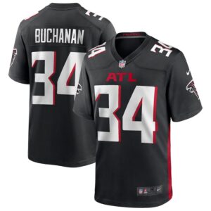 Ray Buchanan Atlanta Falcons Nike Game Retired Player Jersey - Black- 49Native