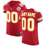 Kansas City Chiefs Nike Vapor Untouchable Custom Elite Jersey - Red- 49Native