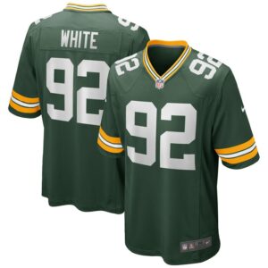 Reggie White Green Bay Packers Nike Game Retired Player Jersey - Green- 49Native