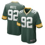 Reggie White Green Bay Packers Nike Retired Player Game Jersey - Green- 49Native