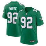 Reggie White Philadelphia Eagles Nike Alternate Game Jersey - Kelly Green- 49Native