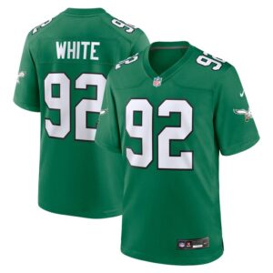 Reggie White Philadelphia Eagles Nike Alternate Game Jersey - Kelly Green- 49Native