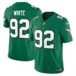 Reggie White Philadelphia Eagles Nike Alternate Vapor F.U.S.E. Limited Jersey - Kelly Green- 49Native