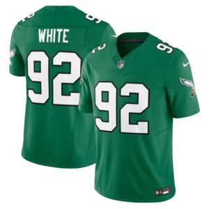 Reggie White Philadelphia Eagles Nike Alternate Vapor F.U.S.E. Limited Jersey - Kelly Green- 49Native