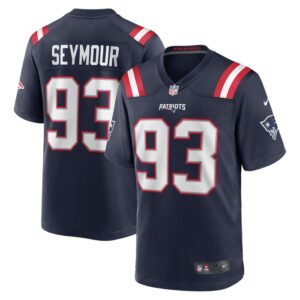 Richard Seymour New England Patriots Nike Retired Player Game Jersey - Navy- 49Native