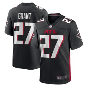 Richie Grant Atlanta Falcons Nike Game Jersey - Black- 49Native