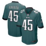 Rick Lovato Philadelphia Eagles Nike Game Jersey - Midnight Green- 49Native