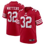 Ricky Watters San Francisco 49ers Nike Retired Player Game Jersey - Scarlet- 49Native