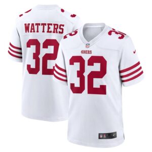 Ricky Watters San Francisco 49ers Nike Retired Player Game Jersey - White- 49Native