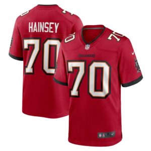 Robert Hainsey Tampa Bay Buccaneers Nike Game Jersey - Red- 49Native