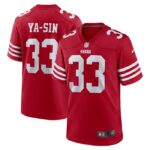 Rock Ya-Sin San Francisco 49ers Nike Team Game Jersey -  Scarlet- 49Native