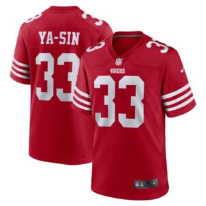 Rock Ya-Sin San Francisco 49ers Nike Team Game Jersey -  Scarlet- 49Native