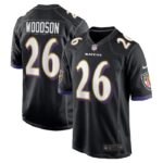 Rod Woodson Baltimore Ravens Nike Retired Player Jersey - Black- 49Native